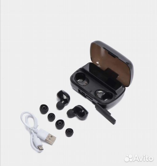 Беспроводные наушники m10 м10 вакуумные