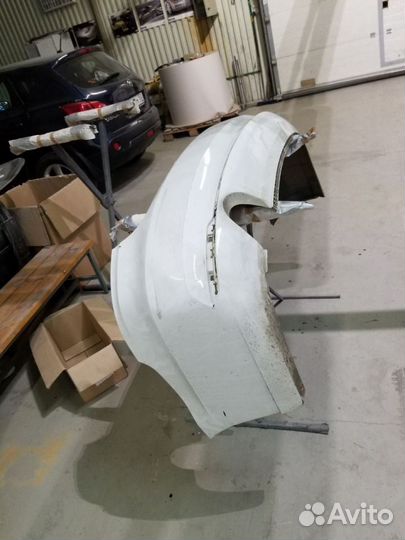 Бампер задний Polo sedan рейсталинг