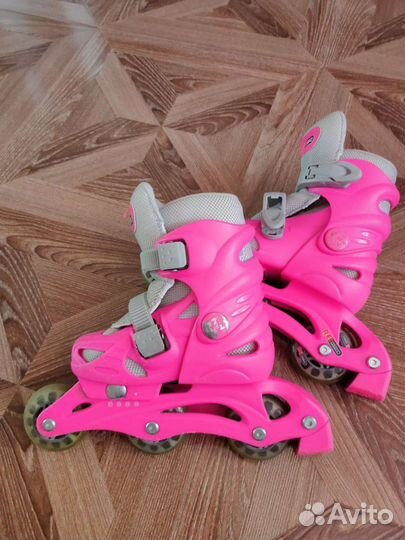 Роликовые коньки детские раздвижные