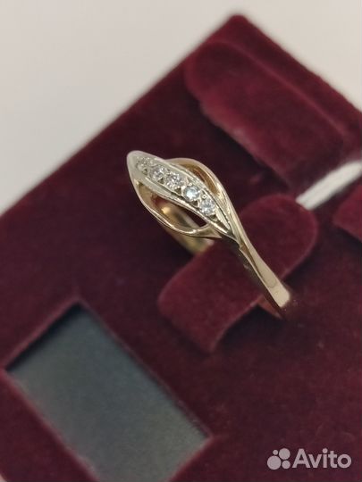 Золотое кольцо 585/ 17 р-р