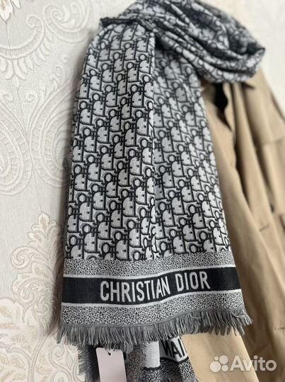 Шарф платок палантин dior новый