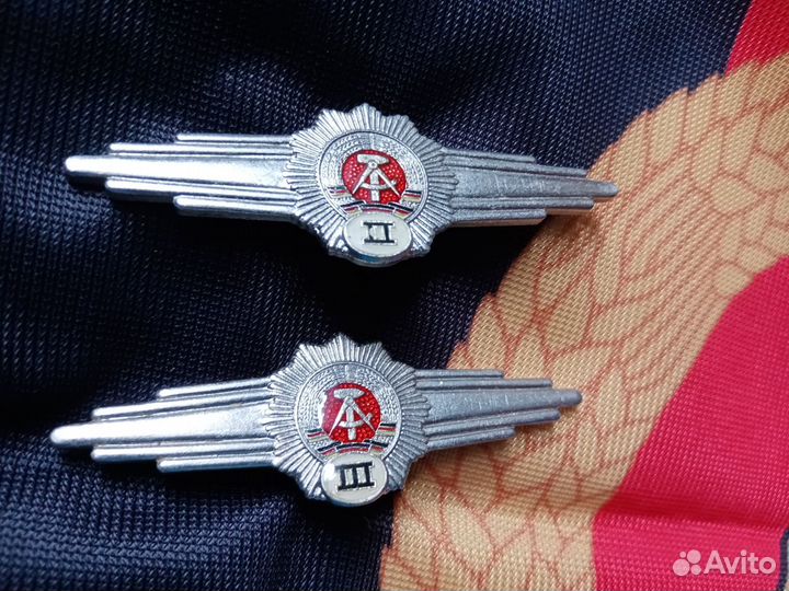 Классификационные знаки полиции и пожарных гдр