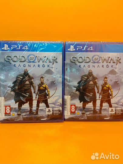 God of War Ragnarok Рагнарёк PS4 два диска