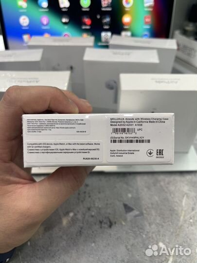 Airpods 2 люксовая копия 1:1 оригинал