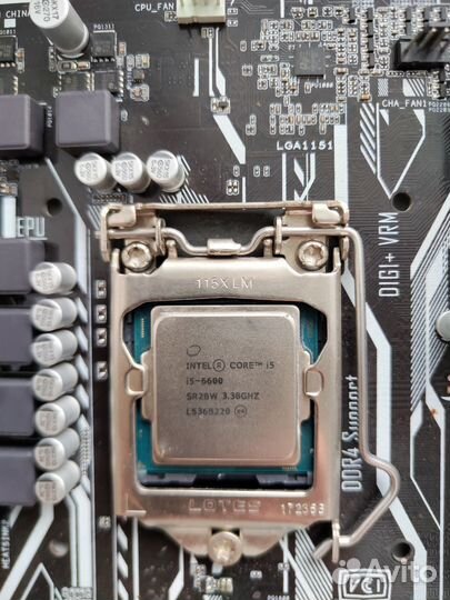 I5 6600 + мат плата h270 asus