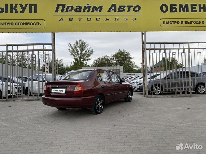 Hyundai Accent 1.5 AT, 2007, 171 206 км