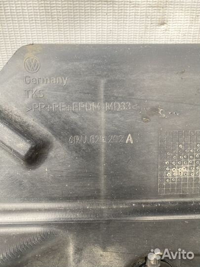 Защита днища правая Volkswagen Polo 5 Рест Поло