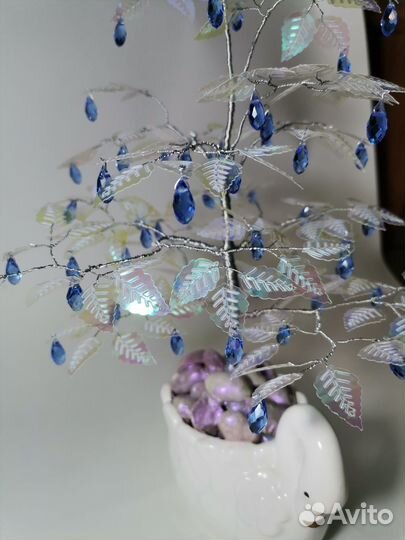 Дерево из бисера и бусин