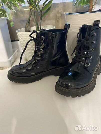 Ботинки демисезонные для девочки 34 размер