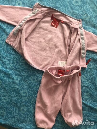 Флисовый костюм reima