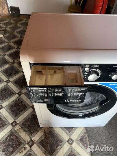 Стиральная машина бу indesit на запчасти