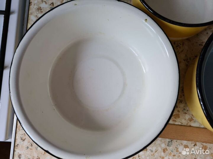 Эмалированная посуда СССР новая и б/у