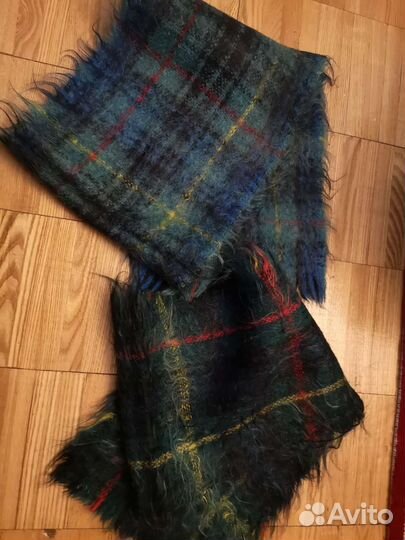 Мужской шарф махеровый