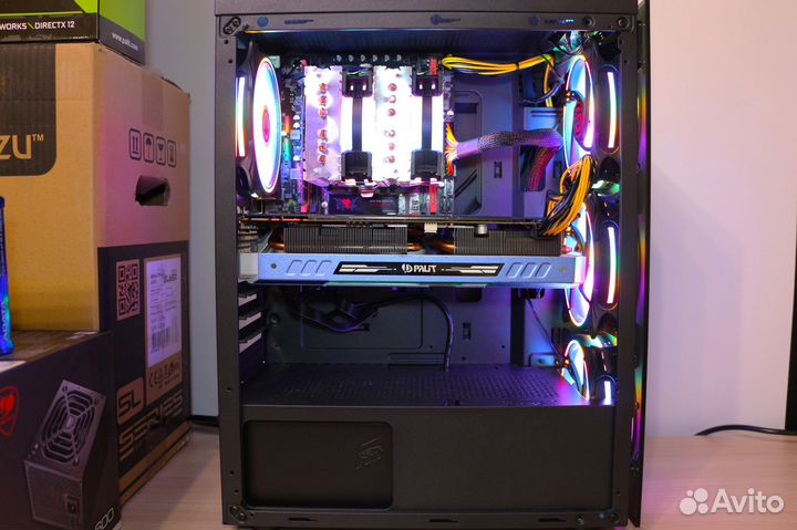 Мощный игровой компьютер Intel 20л.ядер