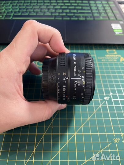 Объектив nikon AF nikkor 50mm 1:1.8D