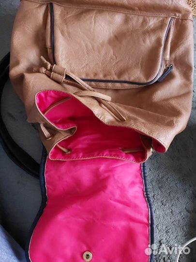 Женская сумка рюкзак бу