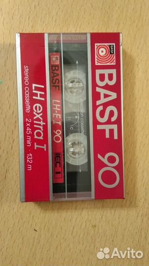 Аудиокассета Basf lh extra 90