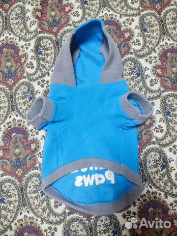 Флисовая кофта для собачки