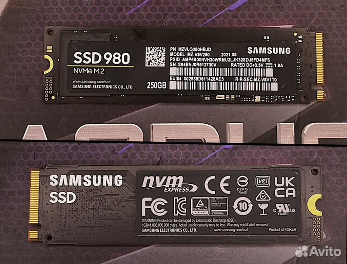 SSD накопители 120, 240, 500Gb, 1Tb