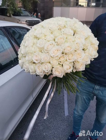 Букет цветов. Розы 101 шт