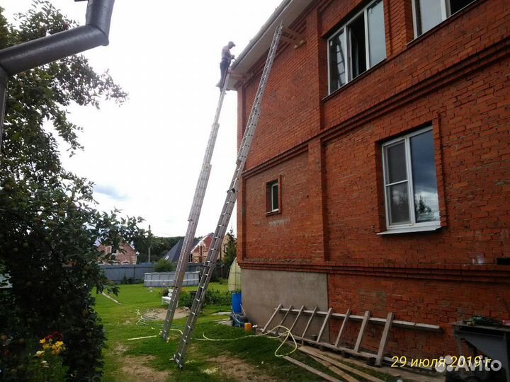 Кровельные работы, ремонт кровли