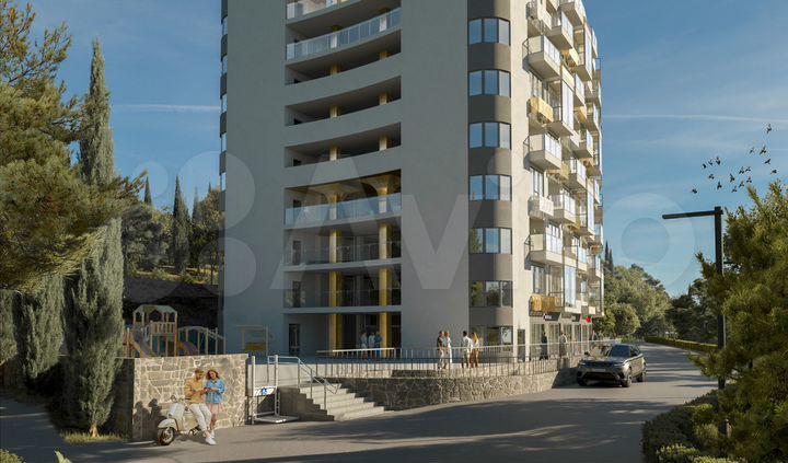 2-к. квартира, 77,8 м², 9/9 эт.