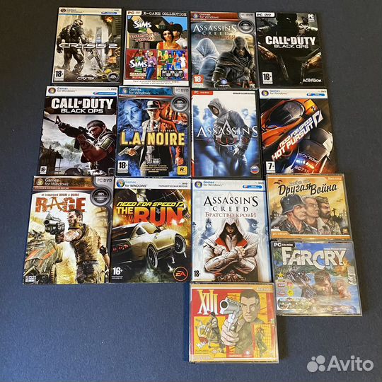 Компьютерные игры диски для пк