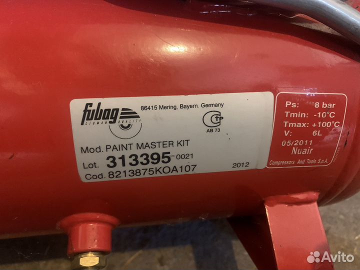 Нейлер шпилечник с компрессором