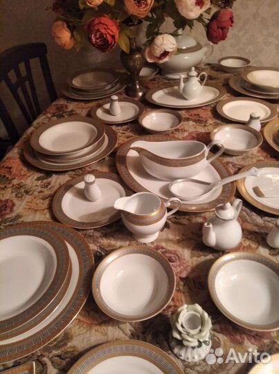 Сервиз столовый винтажный