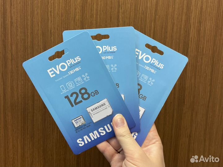Карта памяти samsung evo plus 128gb micro sd