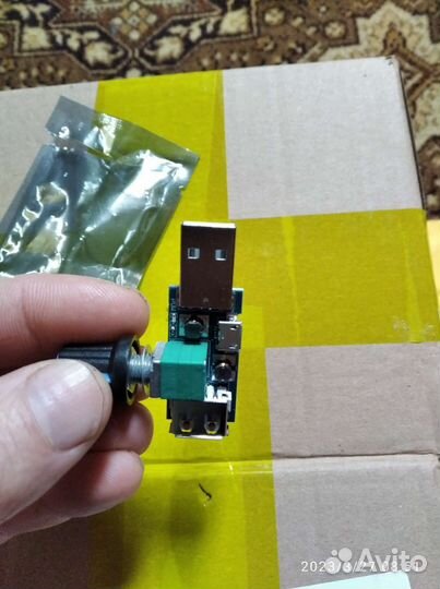 USB-регулятор оборотов двигателя (напряжения)