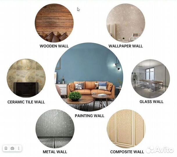 Часы настенные 3D 80см (3Д ) объемные