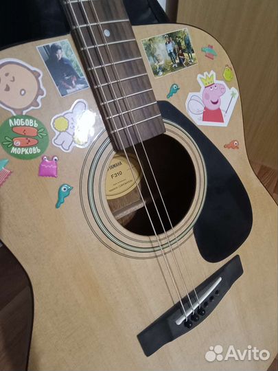 Акустическая гитара yamaha f310 бу