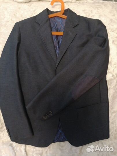 Пиджак школьный фирмы Вид 158 рост серый