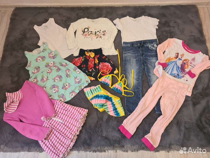 Пакет вещей на девочку 104