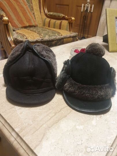 Шапка меховая детская. Ушанка