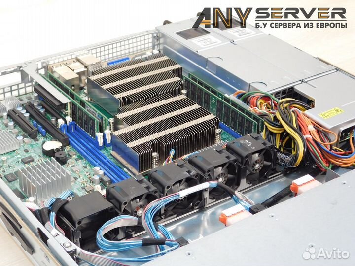 Сервер Supermicro 1028R 2x E5-2683v4 192Gb 8SFF