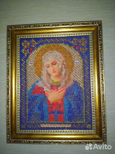 Иконы вышитые бисером