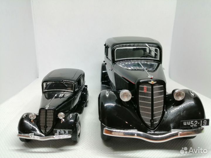 Модель газ-М1 «Эмка нквд» в масштабе 1:24