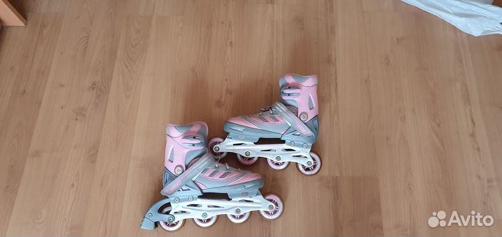 Роликовые коньки детские раздвижные