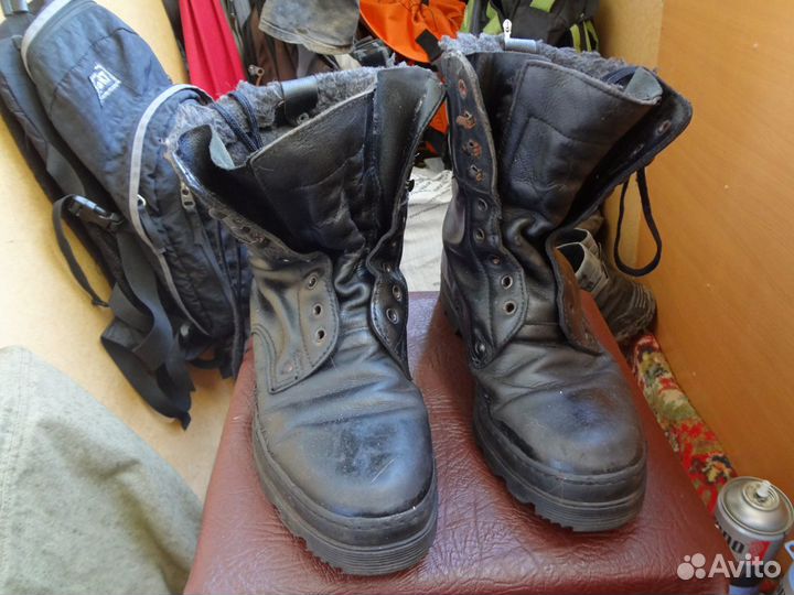 Зимние берцы б\у