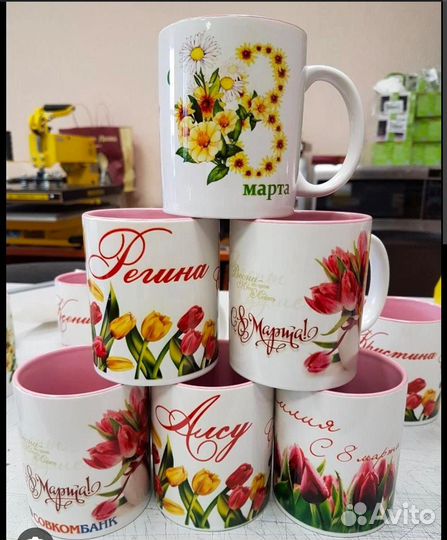 Фото печать на кружках