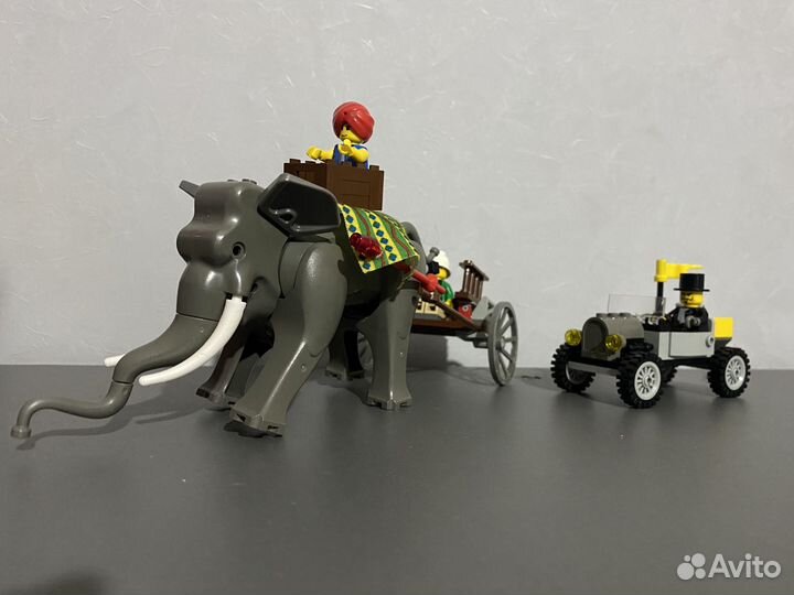 Lego adventurers 7414 слоновья повозка
