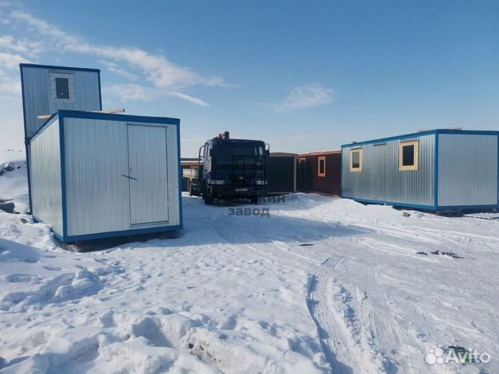 Блок контейнер 6*2,4м для строителей