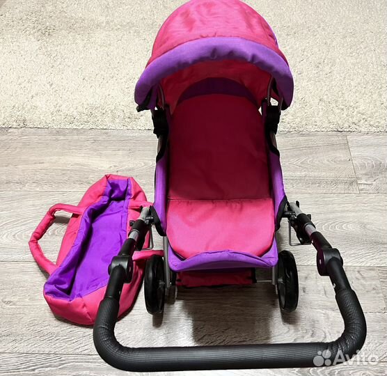 Коляска для кукол 2в1