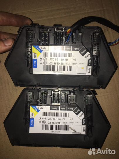 Мерседес 220 дверные блоки