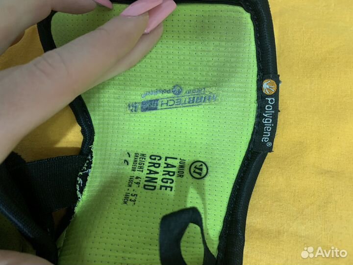 Налокотники хоккейные warrior