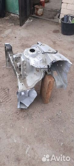 Hyundai solaris kia rio3 лонжерон