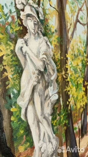 Картина маслом Петербург, пейзаж