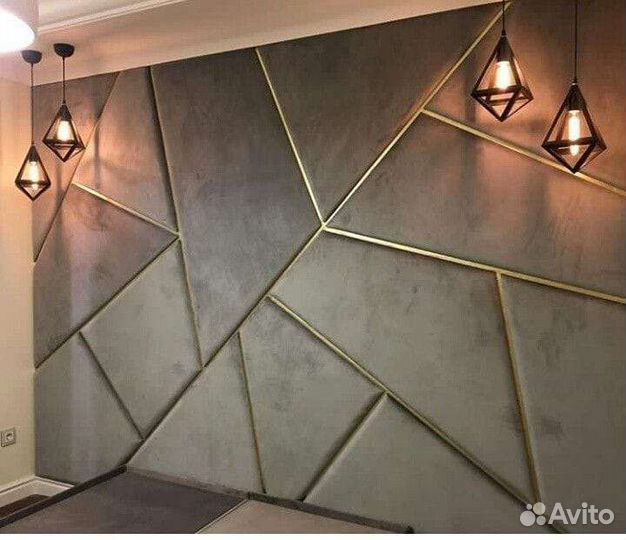 Мягкие стеновые панели каретная стяжка